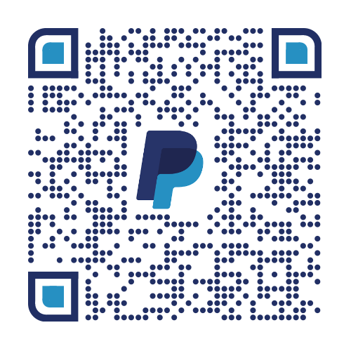 PayPal QR code for paying Stetson Strength